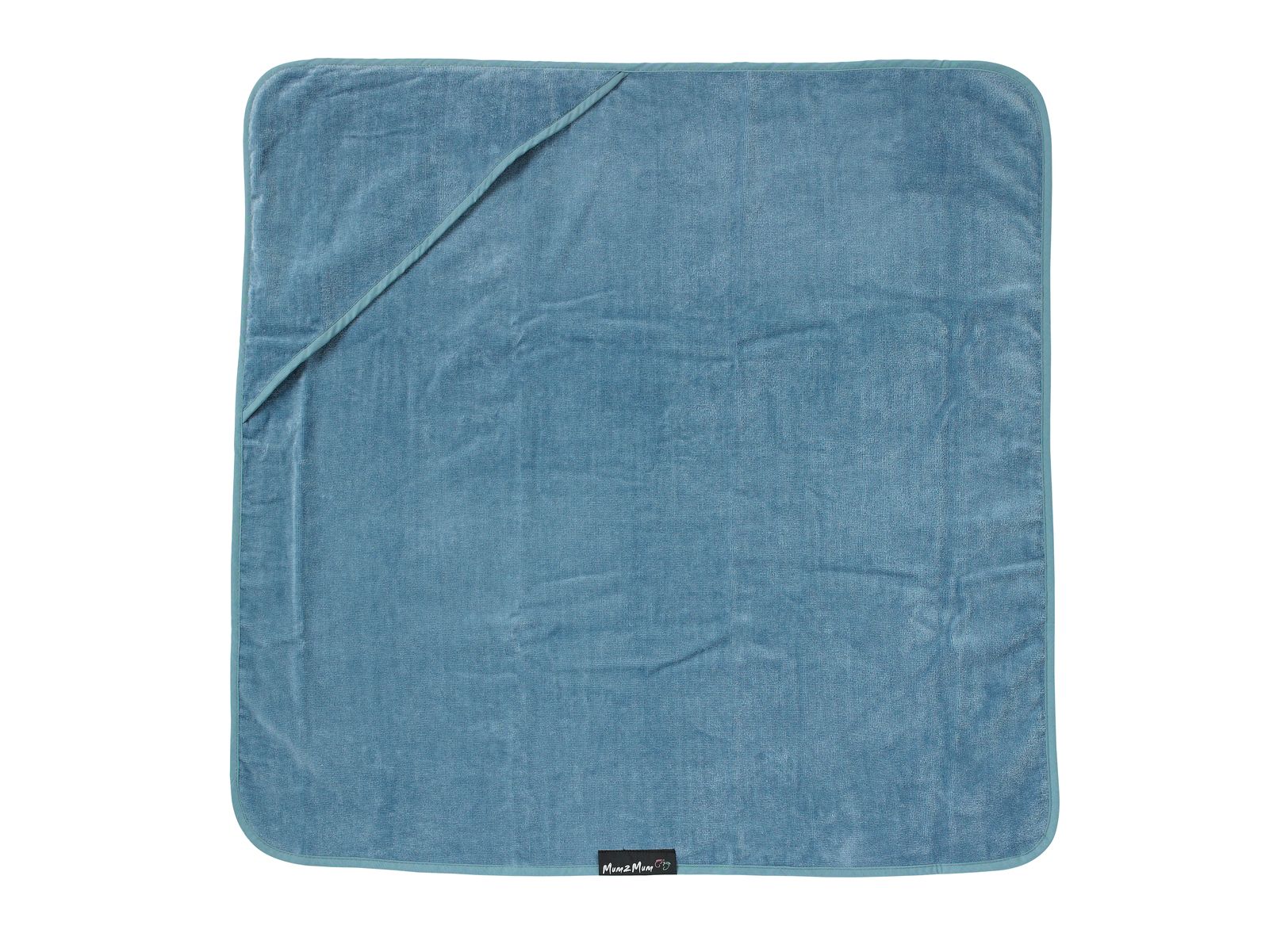 Mum 2 Mum Hooded Towel - Denim Blue