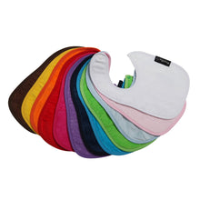 5 PACK - Mum 2 Mum Infant Wonder Bibs - 5 OF ANY ONE COLOUR