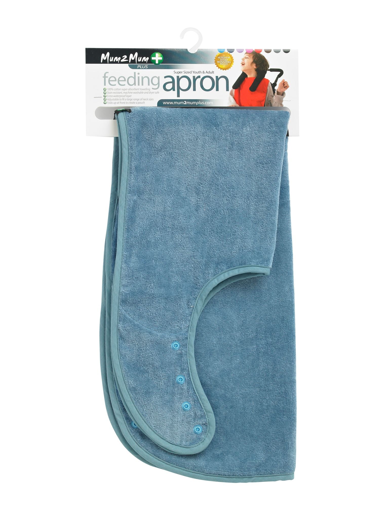 3 PACK - Mum 2 Mum PLUS Supersized Clothing Protector - BLUES