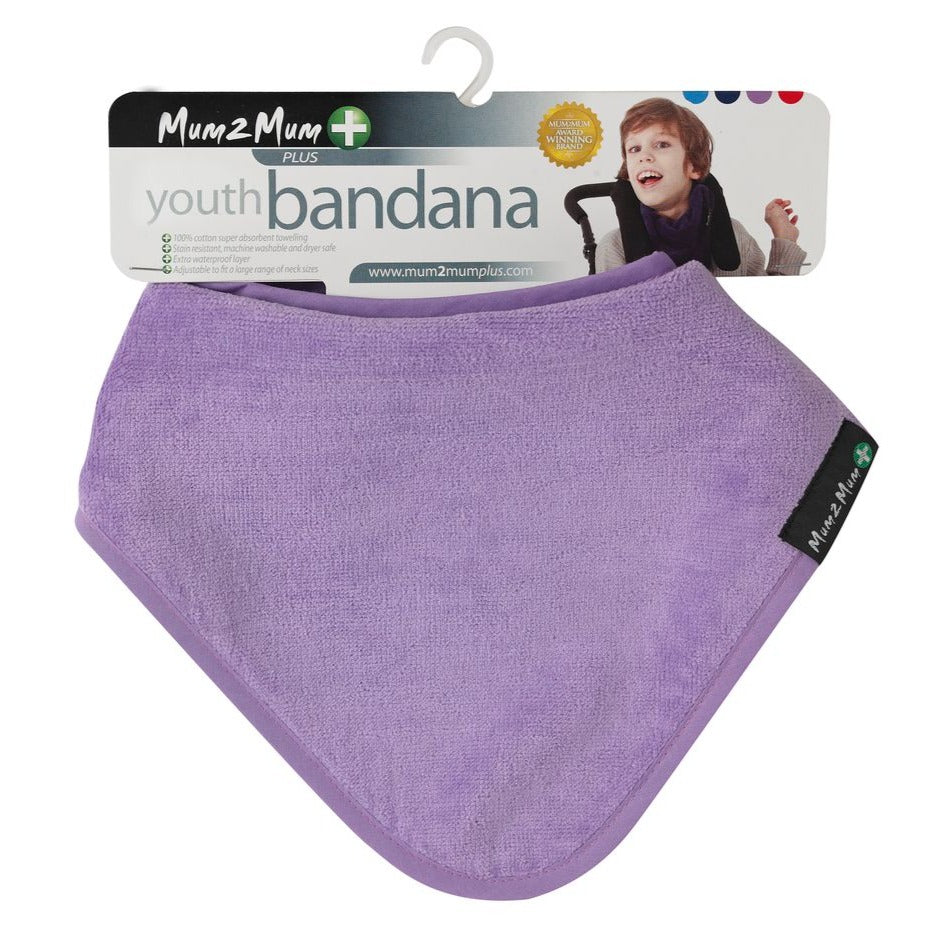 3 PACK - Mum 2 Mum PLUS Youth Bandana - 3 THE SAME COLOUR