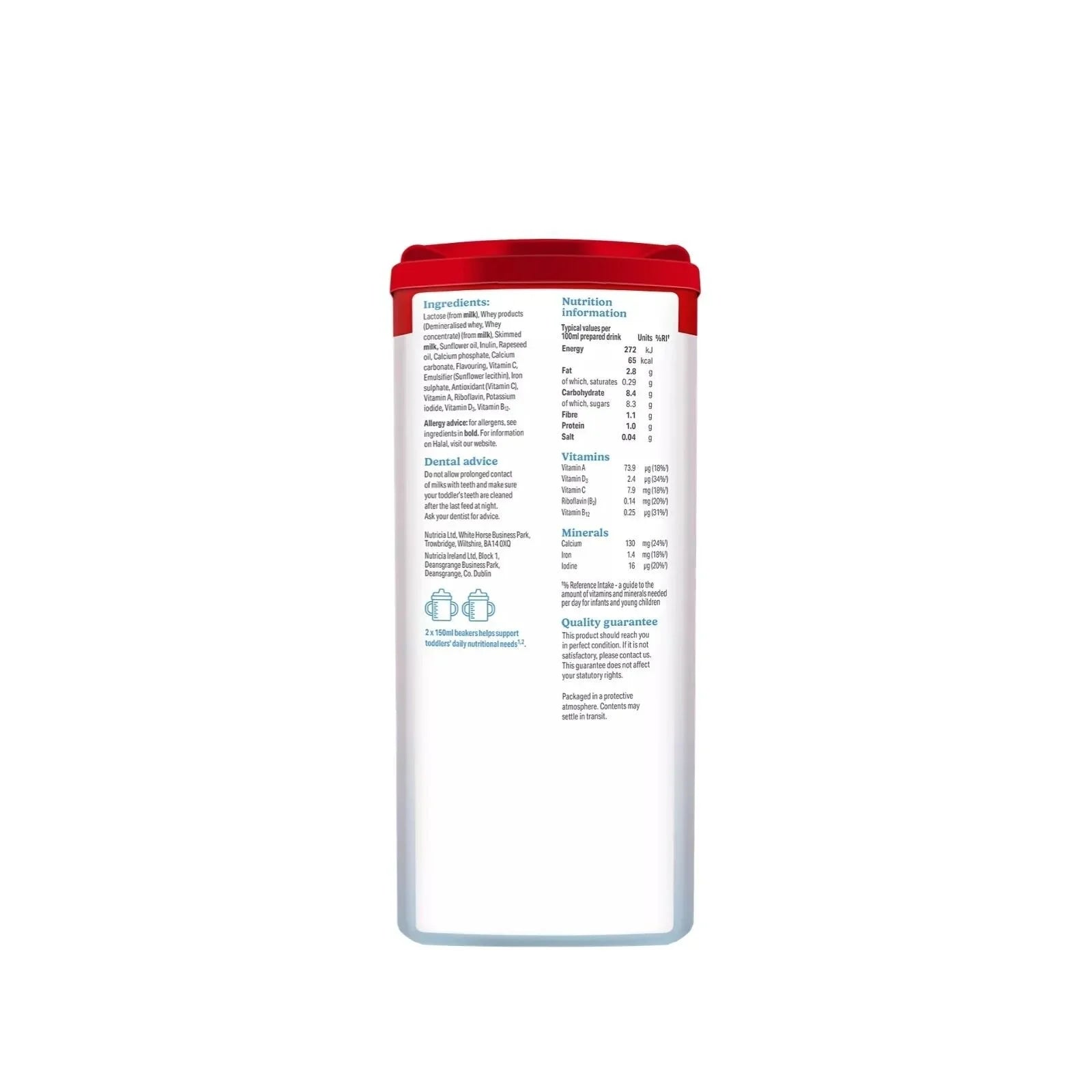 Cow and Gate 3 Growing Up Milk Formula - 1+ year 800g