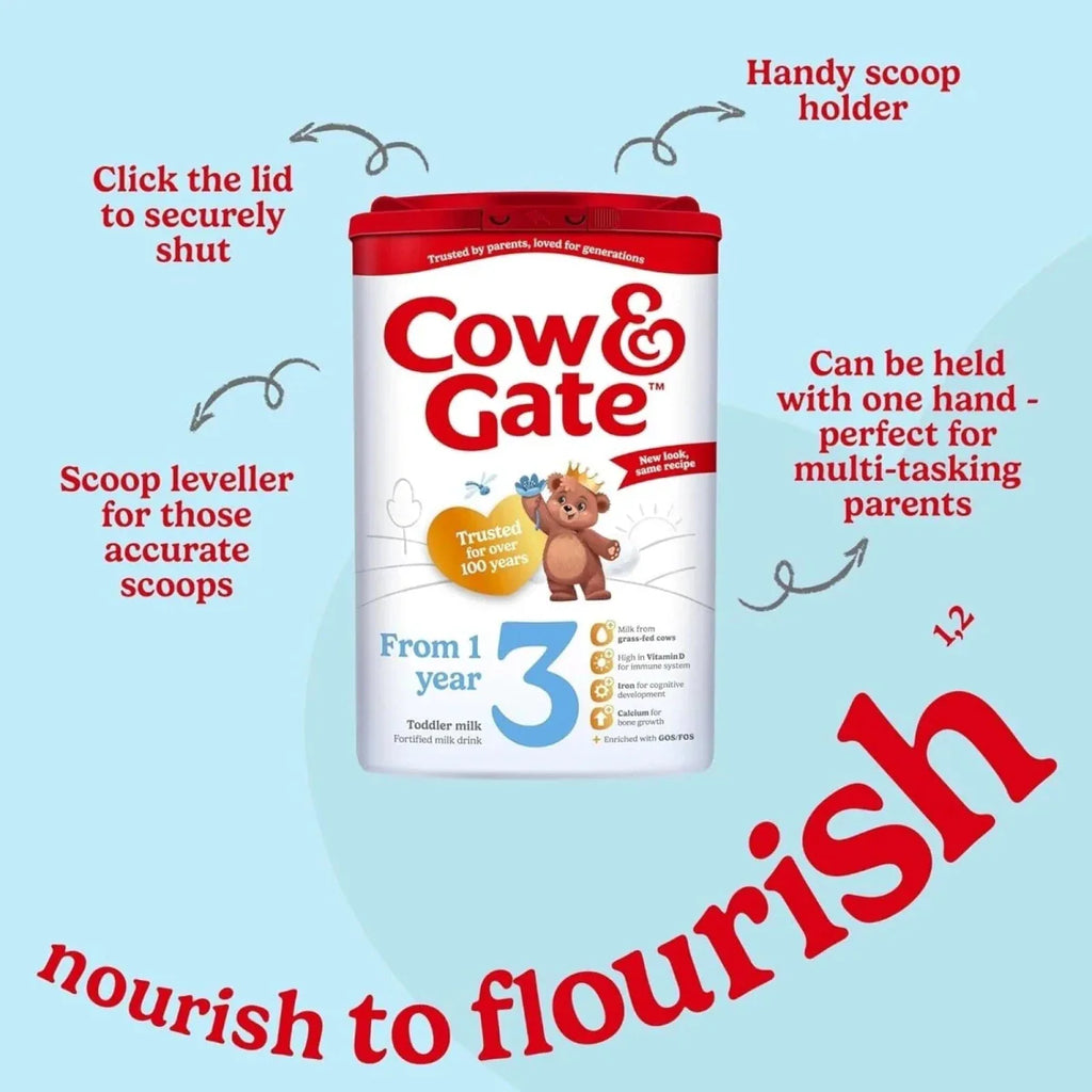 Cow and Gate 3 Growing Up Milk Formula - 1+ year 800g