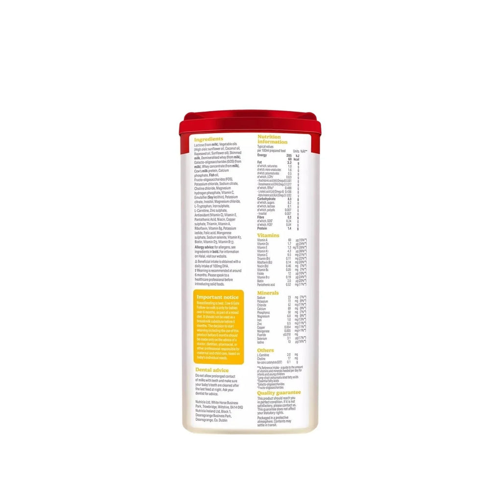 Cow and Gate 2 Follow On Milk Formula - 6-12 months 800g