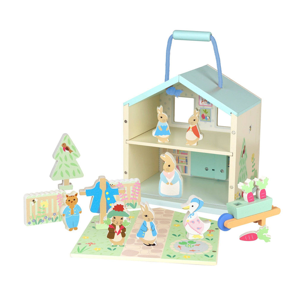 Wooden Peter Rabbit™ Play House Adventure Set