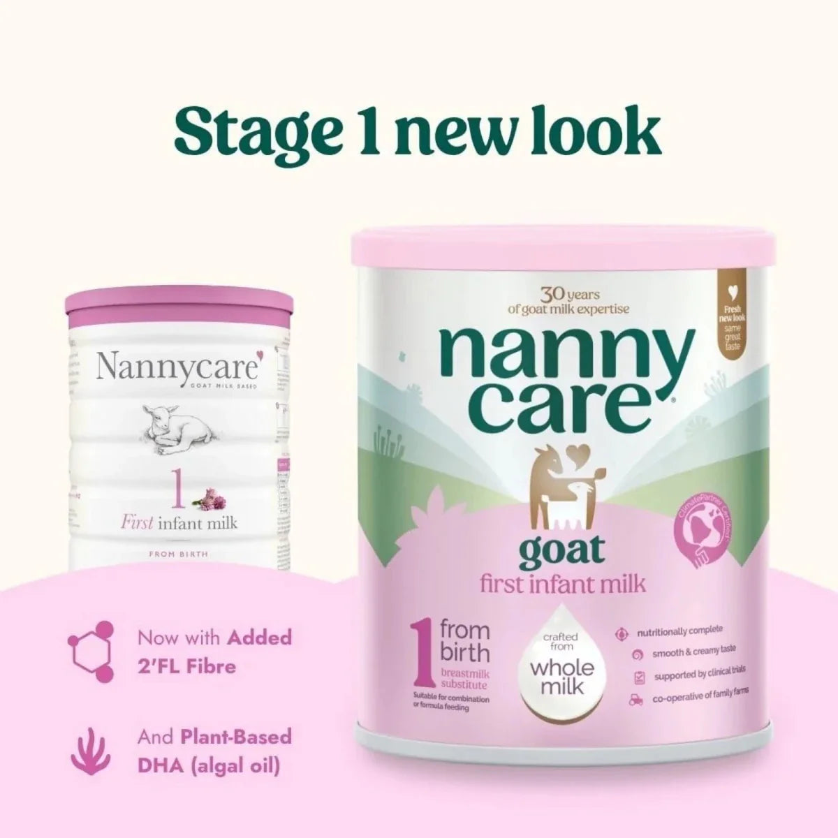 Nannycare First Infant Goat Milk Formula - Stage 1 - 800g