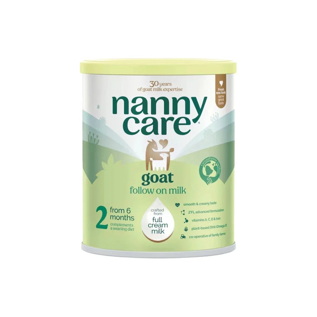 Nannycare First Infant Goat Milk Formula - Stage 2 - 800g