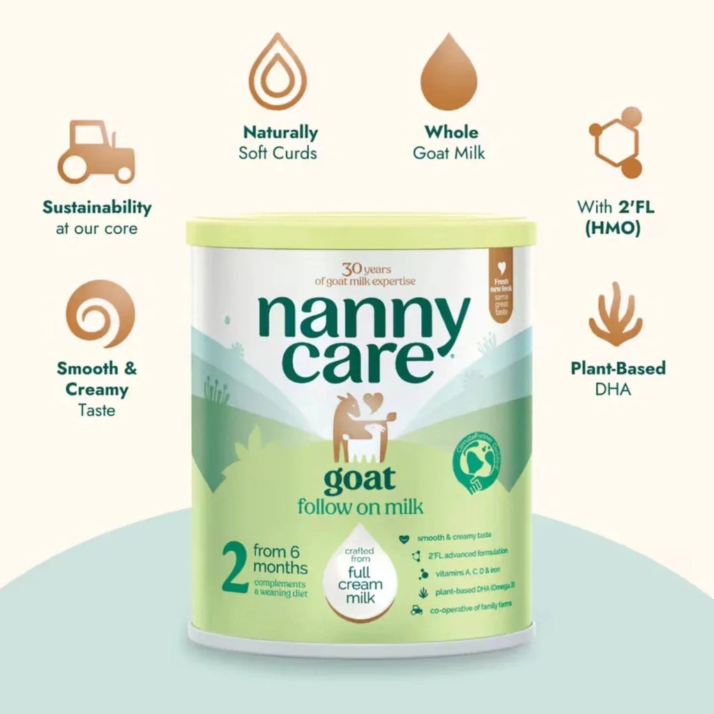 Nannycare First Infant Goat Milk Formula - Stage 2 - 800g