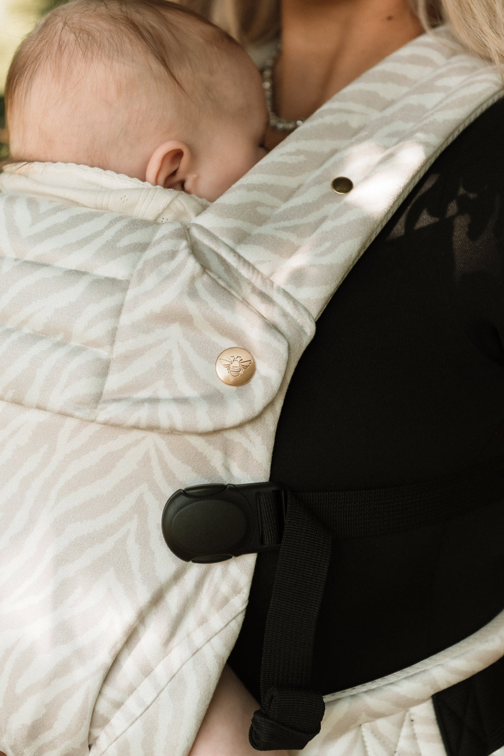 Bizzi Growin Nomad Air Animal Print Baby Carrier - Gazelle
