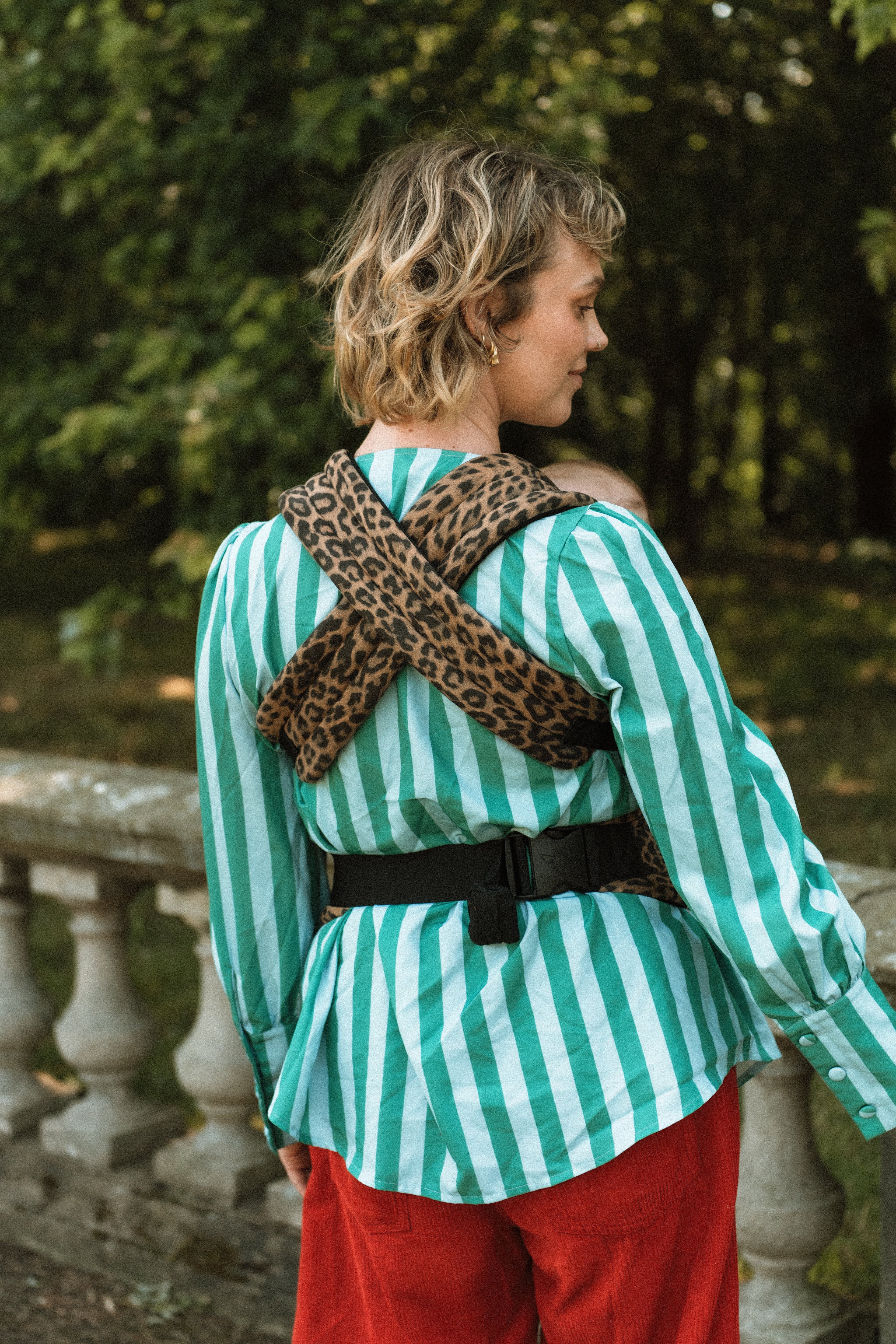 Bizzi Growin Nomad Air Animal Print Baby Carrier - Savannah