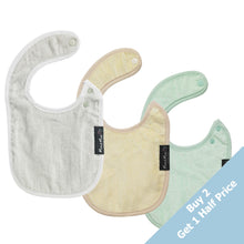 3 PACK - Mum 2 Mum Infant Wonder Bibs - Unisex Pastels