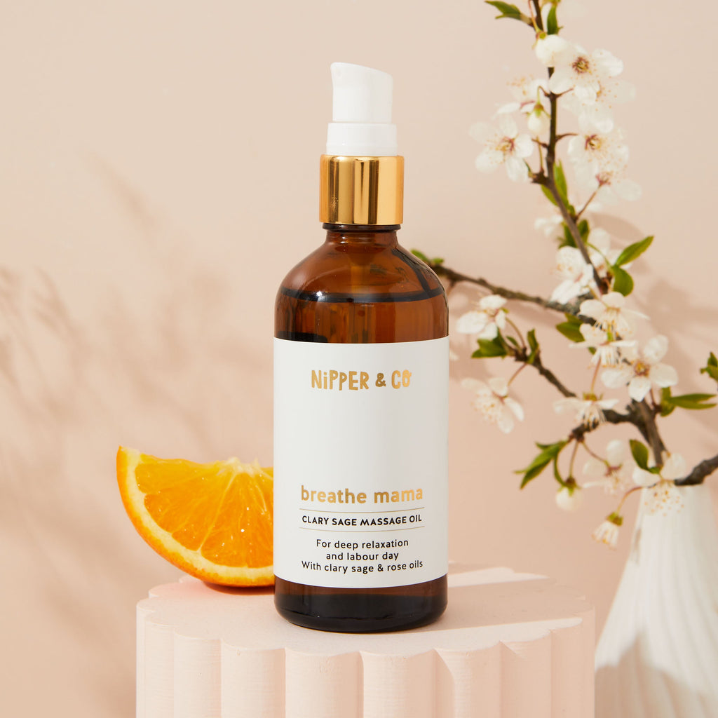 Breathe Mama, Labour Day, Clary Sage Oil for Labour