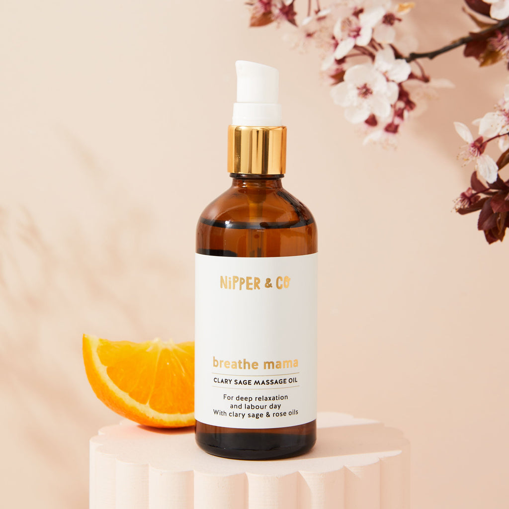 Breathe Mama, Labour Day, Clary Sage Oil for Labour