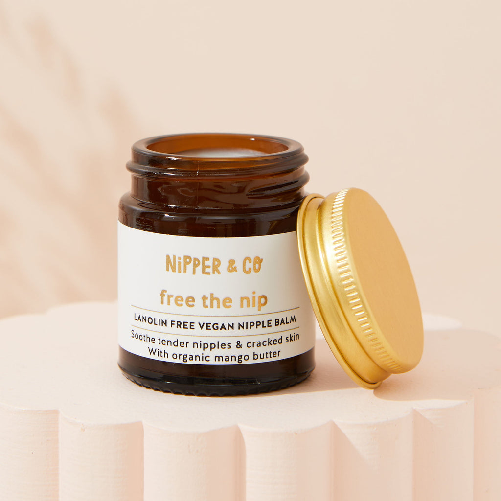 Free The Nip, Lanolin Free Vegan Nipple Balm for Nursing Mums