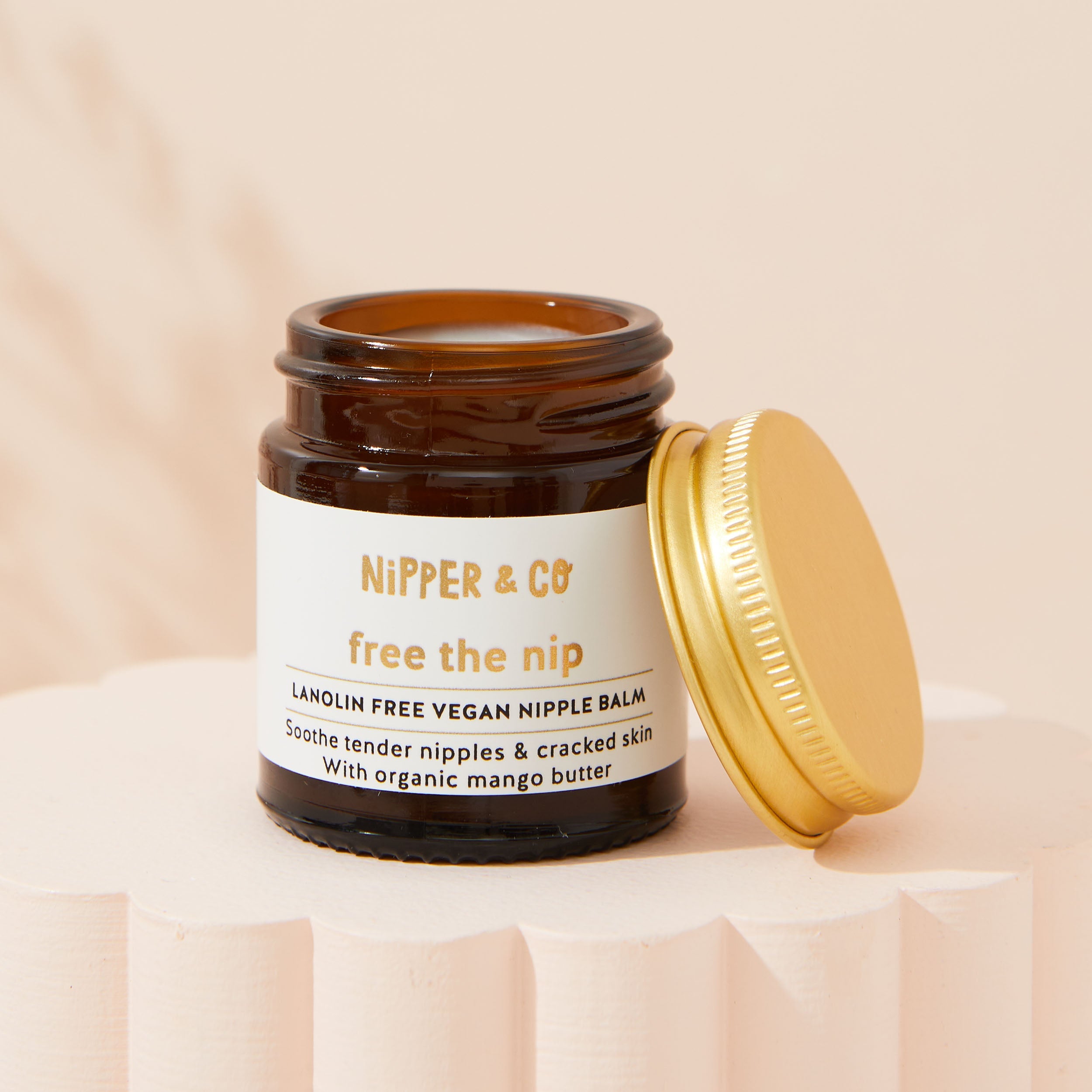 Free The Nip, Lanolin Free Vegan Nipple Balm for Nursing Mums