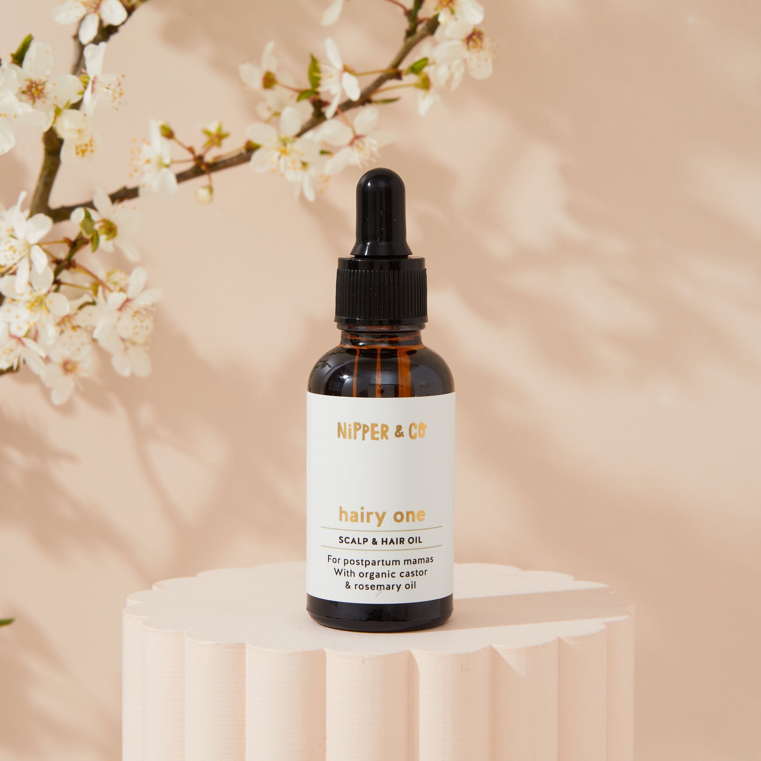 Hair Serum with Rosemary and Castor Oil, for healthy hair growth