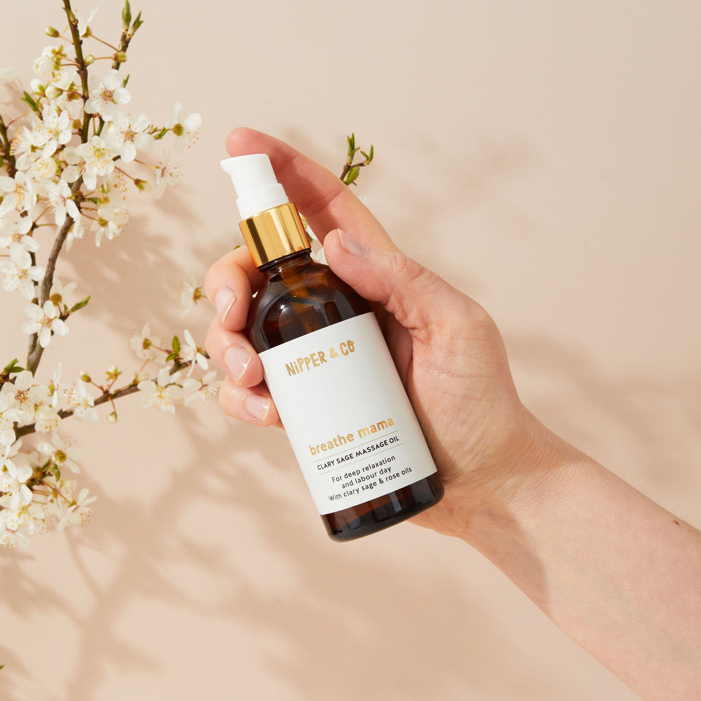 Breathe Mama, Labour Day, Clary Sage Oil for Labour