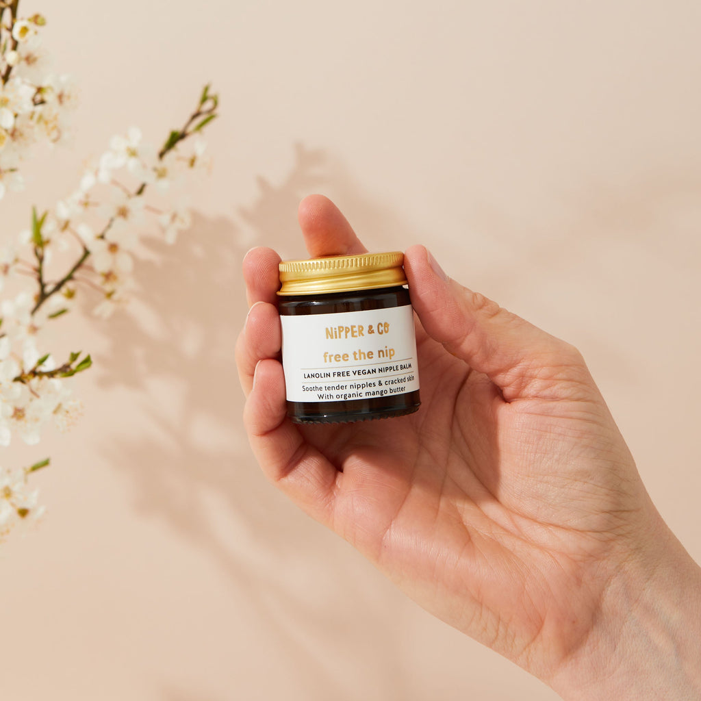 Free The Nip, Lanolin Free Vegan Nipple Balm for Nursing Mums