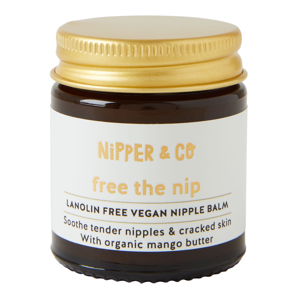 Free The Nip, Lanolin Free Vegan Nipple Balm for Nursing Mums