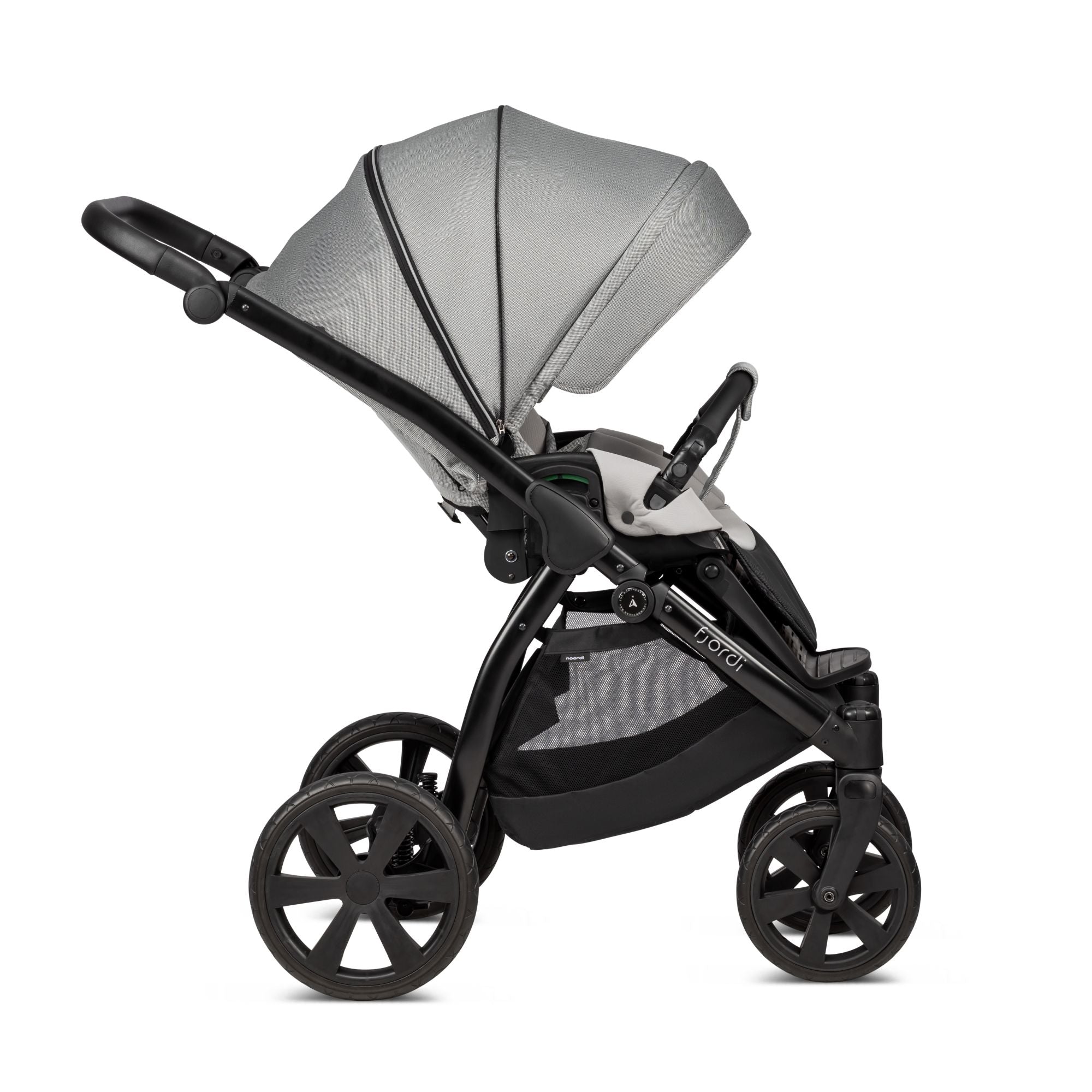 Noordi Fjordi V1 3in1 with Joie i-Snug 2 Car Seat - Grey