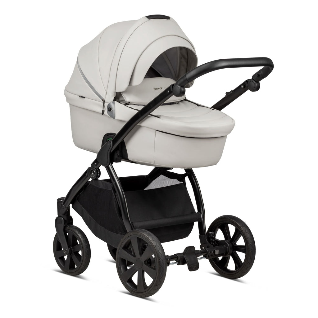 Noordi Fjordi V1 Leather 3in1 with Joie i-Snug 2 Car Seat - Cloud