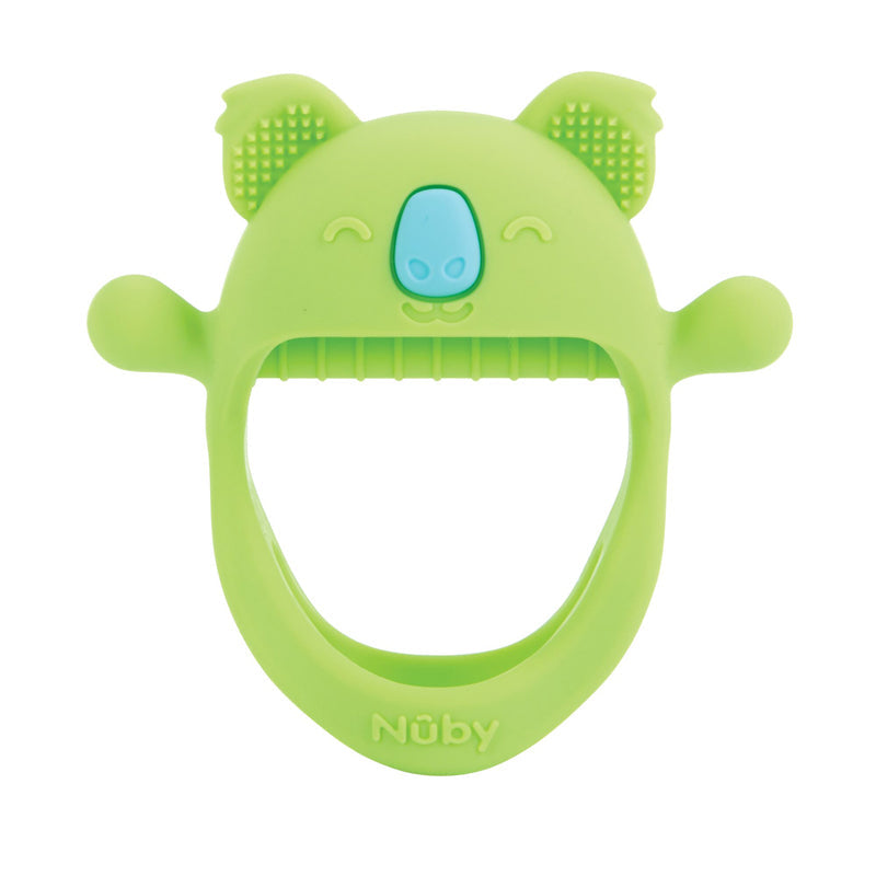 Nuby Mini Wrist Grip Teething Mitten - Koala