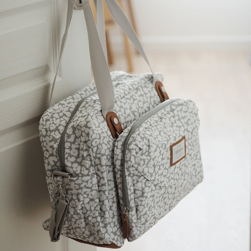 Béaba Geneva II Changing Bag - Grey Blossom