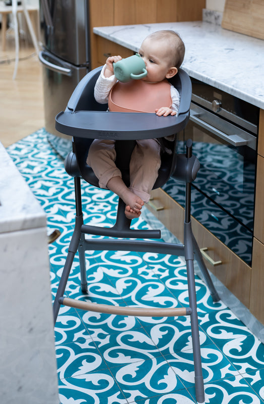 Béaba Up & Down Evolutive Highchair Dark Grey