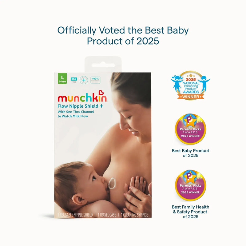 Munchkin Flow Nipple Shield 24mm + Kit