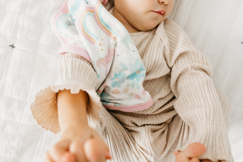 Copper Pearl Lovey 3 Layer Comfort Blanket - Whimsy - 2 Pack