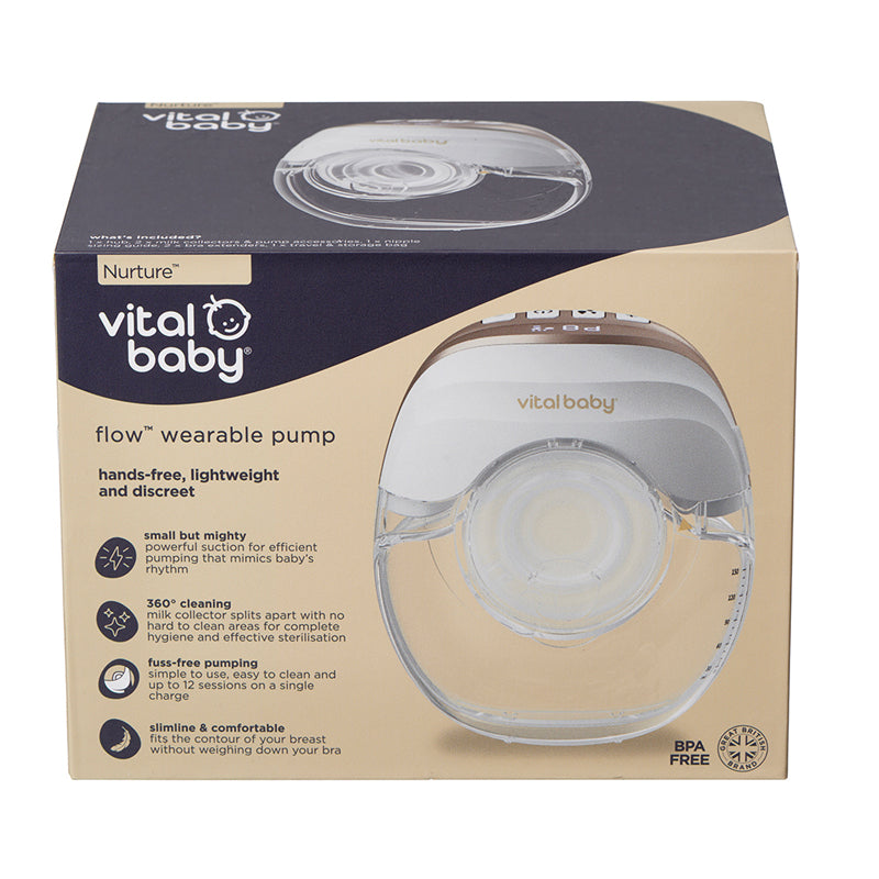 Vital Baby Nurture Flow Wearable Breast Pump