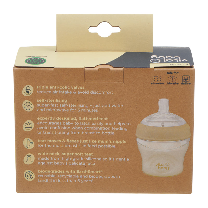 Vital Baby Nurture Breast Like Bottle - 150ml - 2 Pack
