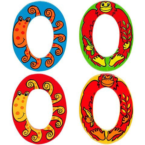 Wooden Letters for Children's Bedroom Doors