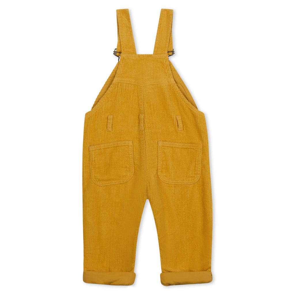 Dotty Dungarees Chunky Cord Dungarees - Ochre