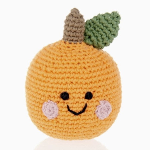 Friendly Orange Rattle