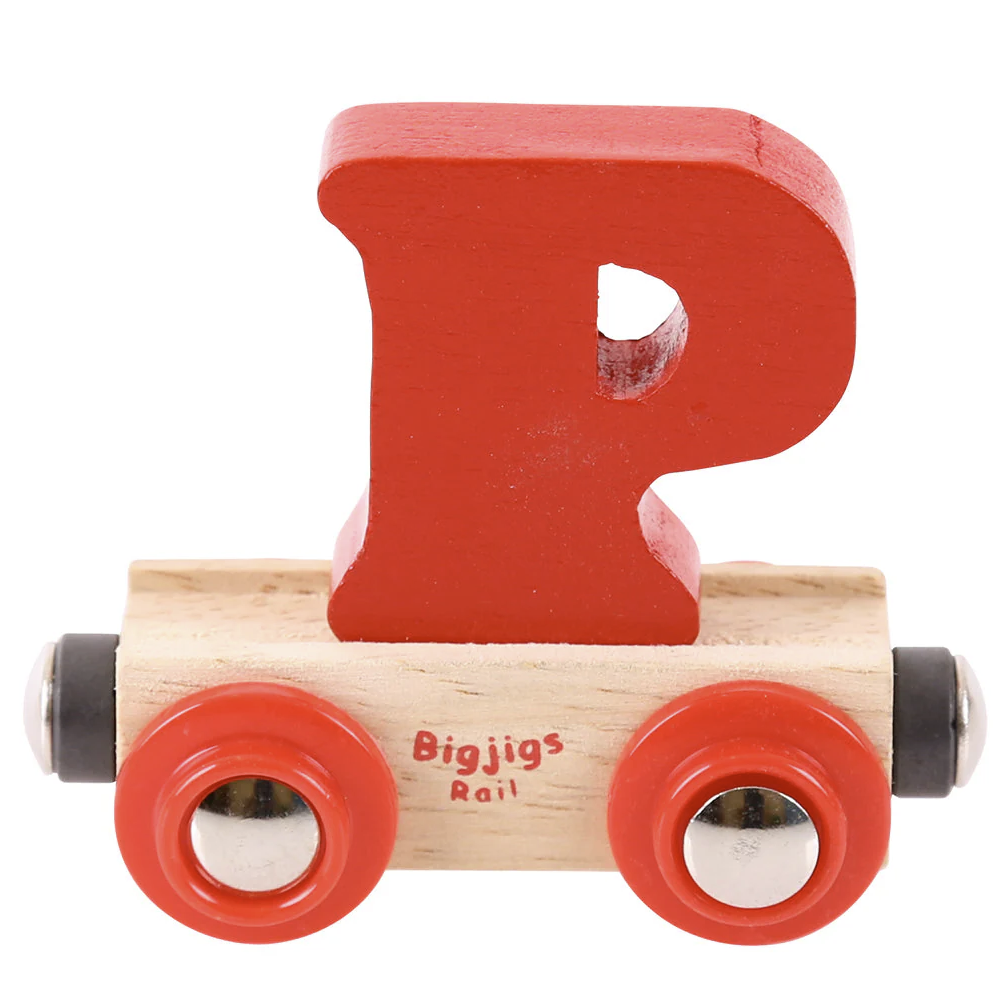 Big Jigs Wooden Rail Name Letters