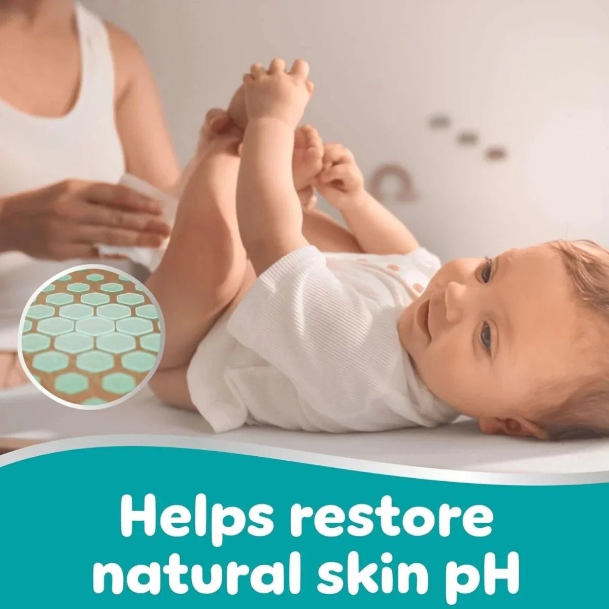 Pampers 99% Water Plastic Free Baby Wipes - 12 Packs
