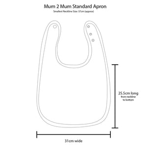 2 PACK - Mum 2 Mum PLUS Clothing Protector for Adults & Youths - 2 THE SAME COLOUR