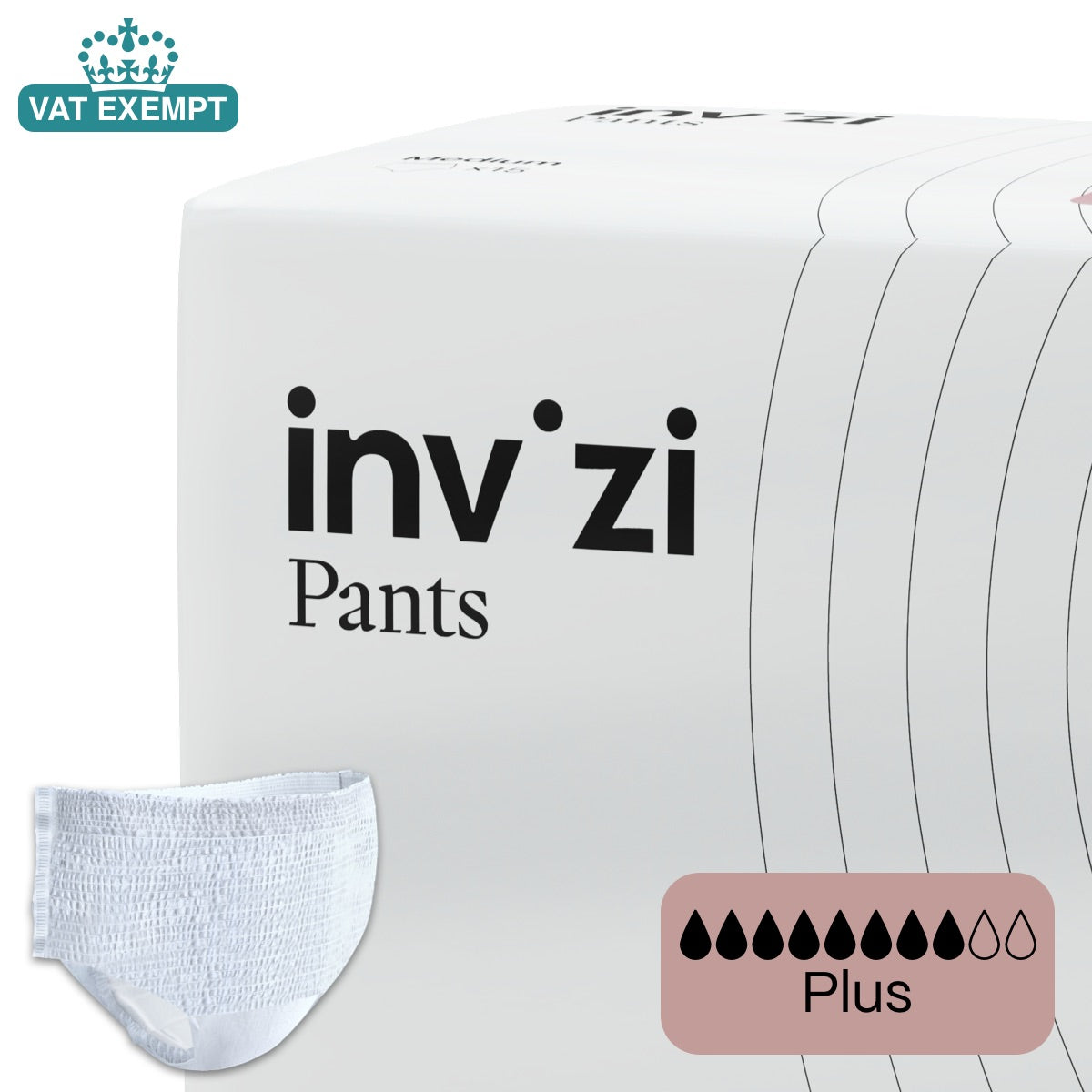 Invizi Pants Incontinence Pants - Plus