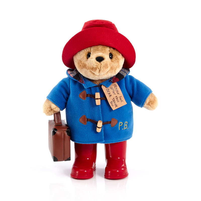 Paddington Bear with Boots and Suitcase - 34cm