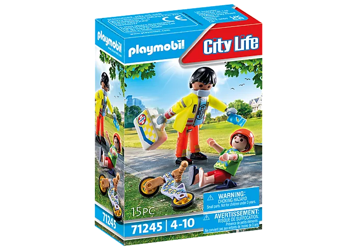Playmobil City Life - Paramedic with Patient - 71245