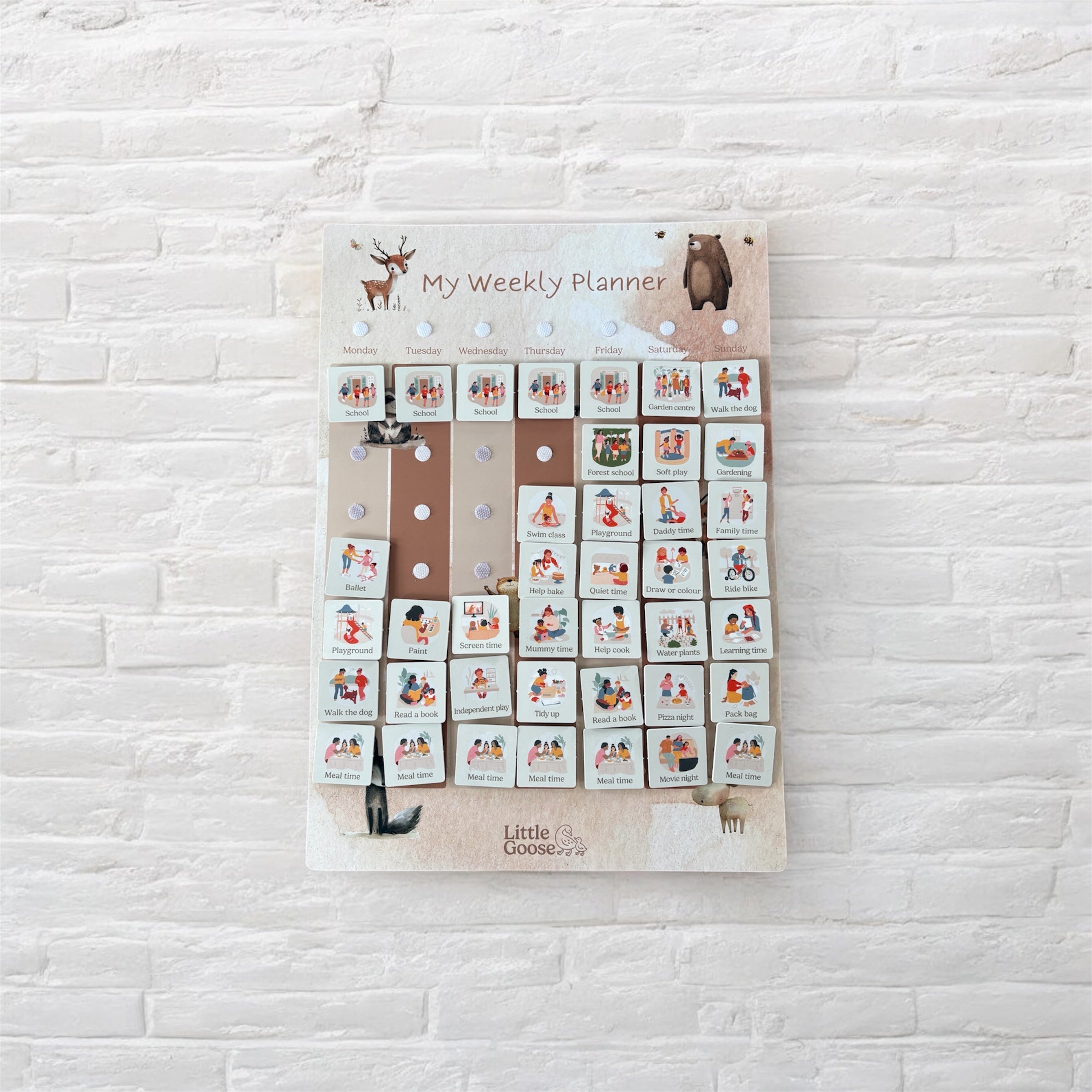 Weekly Planner for Kids - A3