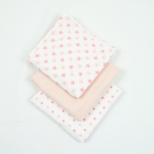 MuslinZ 6 Pack Muslin Squares - 6 Colours and Patterns