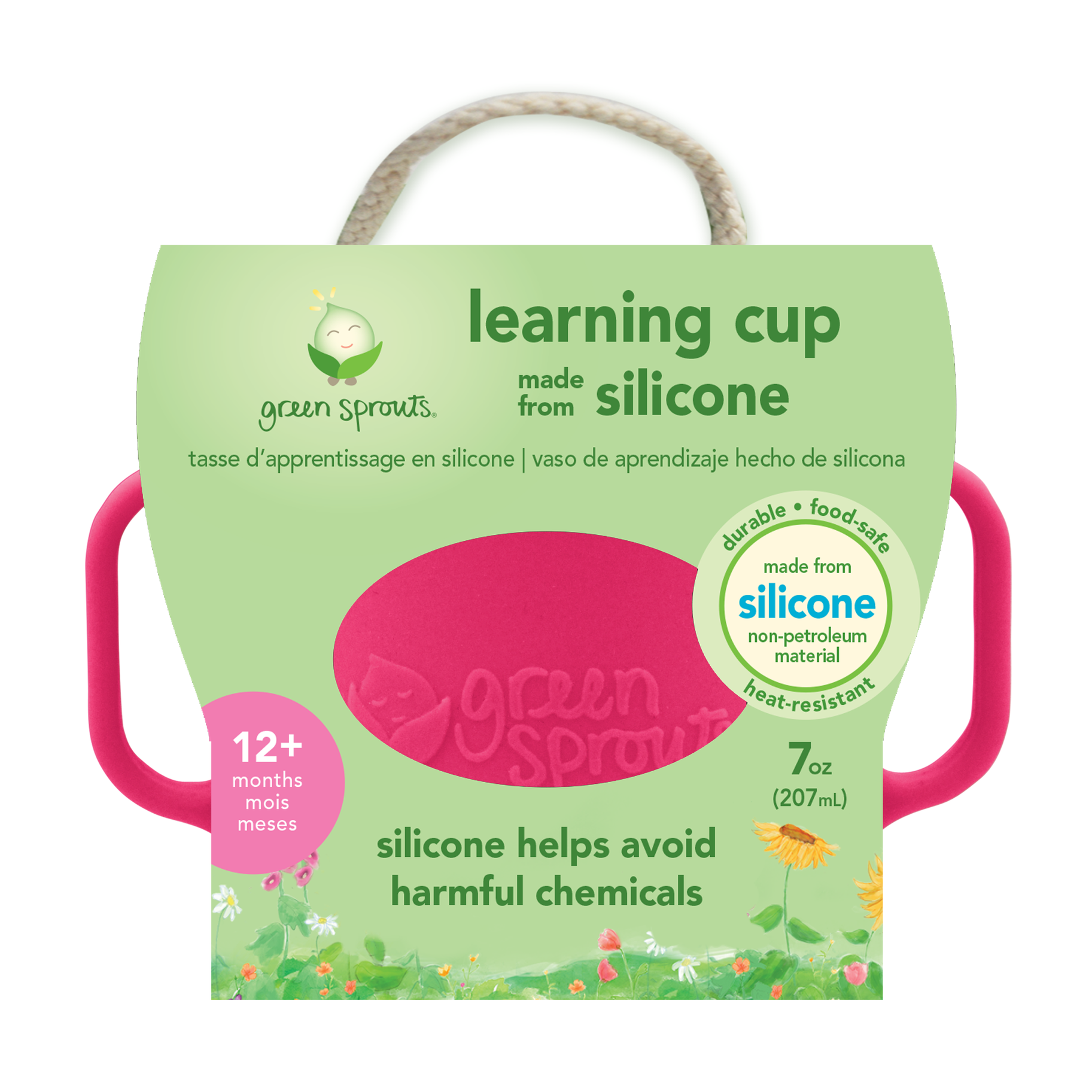 Green Sprouts Tableware Set - Toddler Learning Plate, Bowl & Cup