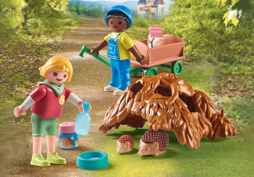 Playmobil Children with Hedgehog Family - 71512