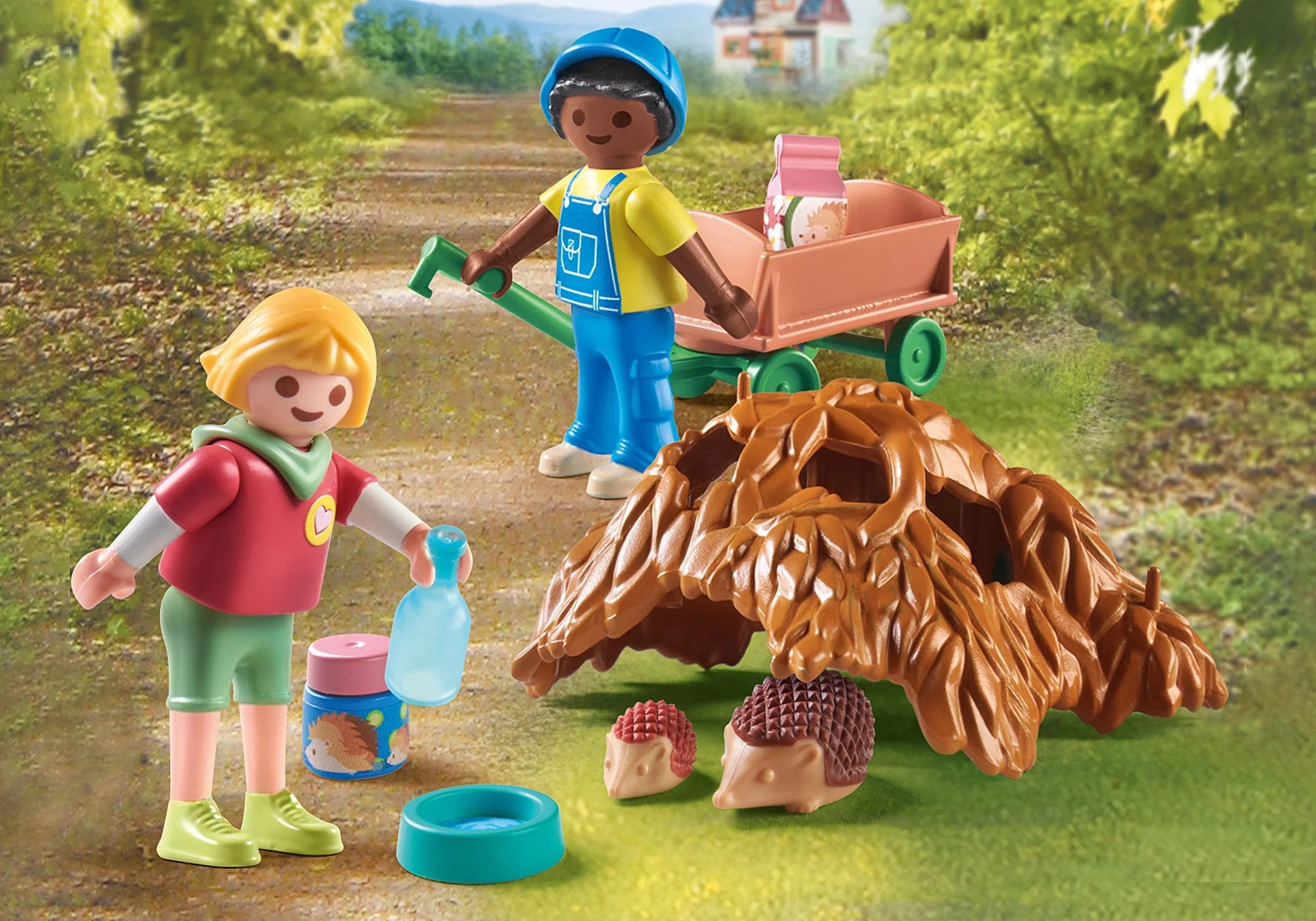 Playmobil Children with Hedgehog Family - 71512