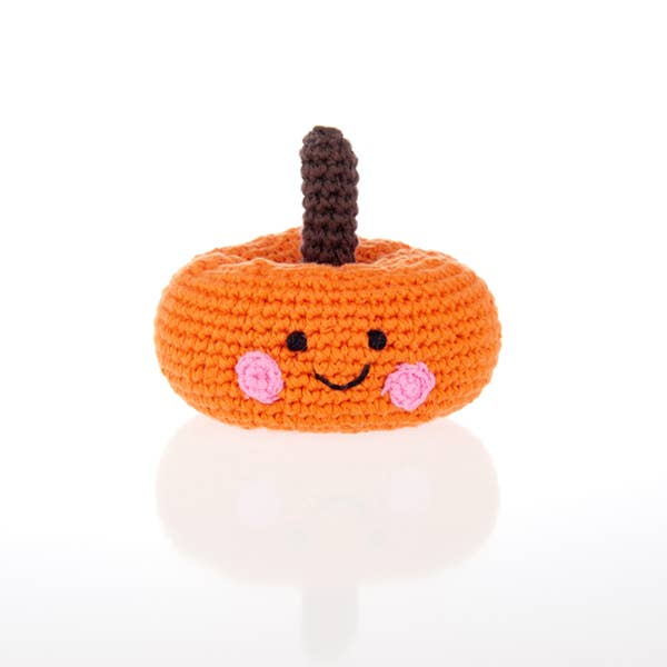 Friendly Vegetable Rattle Set -  Avocado, Radish, Leek and Pumpkin