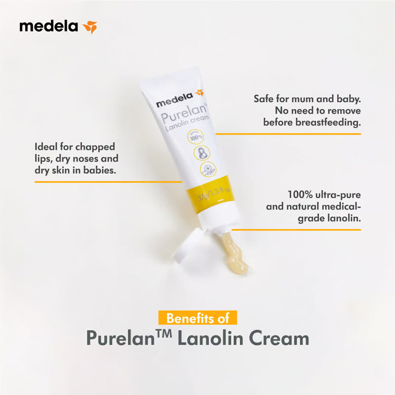 Medela Purelan Lanolin Nipple Cream - 37g