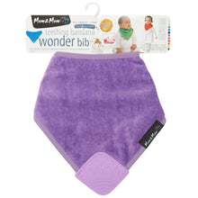 3 PACK - Mum 2 Mum Teething Bandana Wonder Bib - Baby Pink / Purple / Red