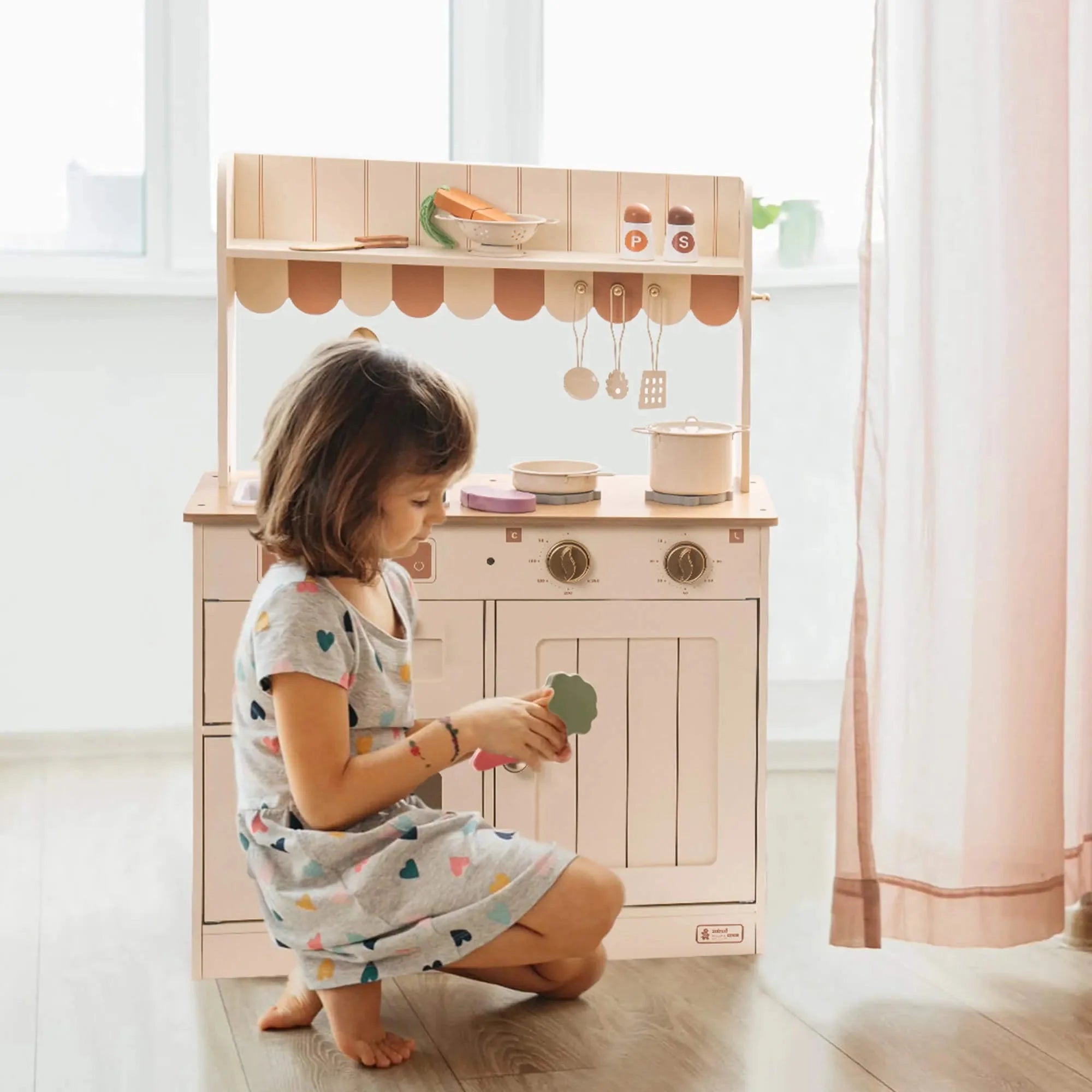 Tiny Chef - Premium Wooden Play Kitchen