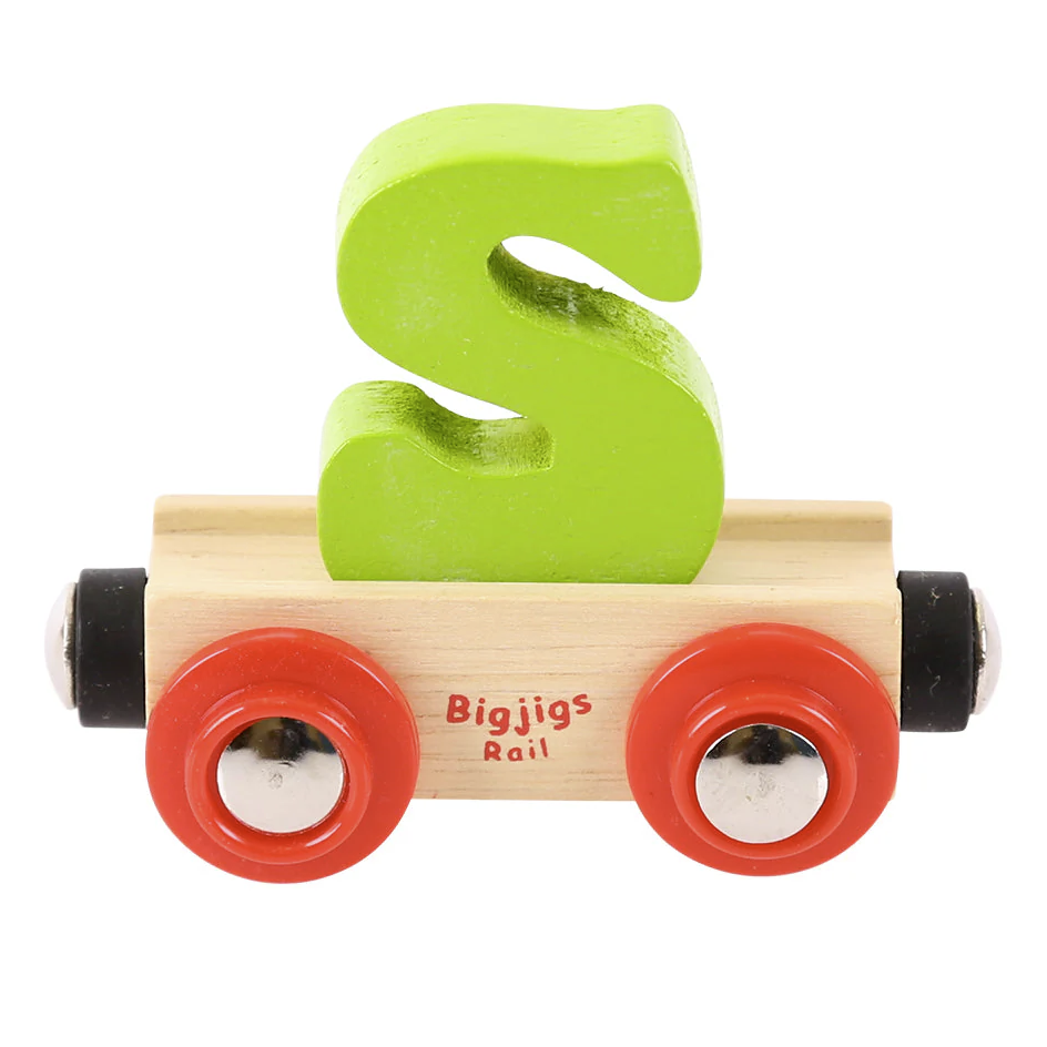 Big Jigs Wooden Rail Name Letters